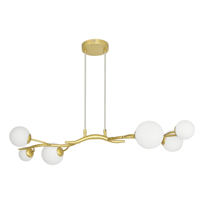 Brilagi - LED Lustr na lanku MISTEL 6xG9/3W/230V zlatá/bílá