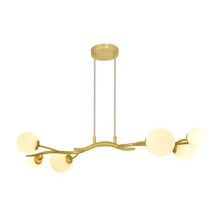 Brilagi - LED Lustr na lanku MISTEL 6xG9/3W/230V zlatá/bílá