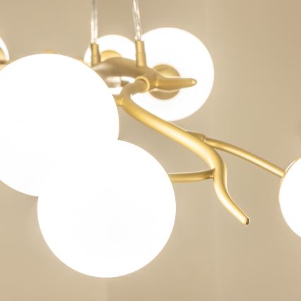 Brilagi - LED Lustr na lanku MISTEL 6xG9/3W/230V zlatá/bílá