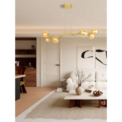 Brilagi - LED Lustr na lanku MISTEL 6xG9/3W/230V zlatá