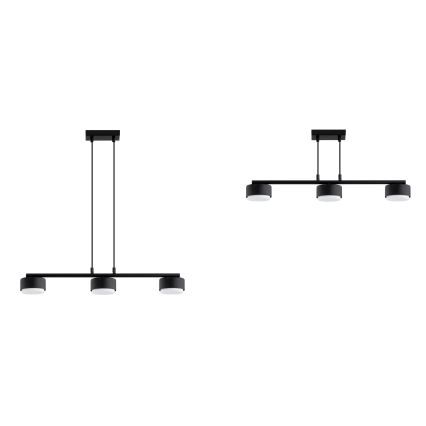 Brilagi - LED Lustr na lanku MONO 3xGX53/30W/230V černá