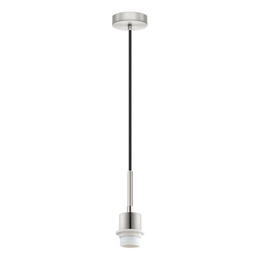 Brilagi - LED Lustr na lanku NUBILA 1xE27/60W/230V pr. 14 cm černá/antracit