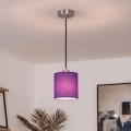 Brilagi - LED Lustr na lanku NUBILA 1xE27/60W/230V pr. 14 cm černá/fialová