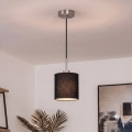Brilagi - LED Lustr na lanku NUBILA 1xE27/60W/230V pr. 14 cm černá