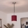 Brilagi - LED Lustr na lanku NUBILA 1xE27/60W/230V pr. 14 cm černá/pompejská červená