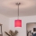 Brilagi - LED Lustr na lanku NUBILA 1xE27/60W/230V pr. 14 cm černá/růžová