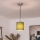 Brilagi - LED Lustr na lanku NUBILA 1xE27/60W/230V pr. 14 cm černá/zelená