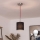 Brilagi - LED Lustr na lanku NUBILA 1xE27/60W/230V pr. 14 cm červená/černá