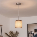 Brilagi - LED Lustr na lanku NUBILA 1xE27/60W/230V pr. 14 cm hnědá