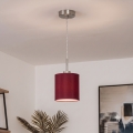 Brilagi - LED Lustr na lanku NUBILA 1xE27/60W/230V pr. 14 cm pompejská červená
