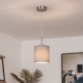 Brilagi - LED Lustr na lanku NUBILA 1xE27/60W/230V pr. 14 cm šedá