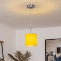 Brilagi - LED Lustr na lanku NUBILA 1xE27/60W/230V pr. 14 cm žlutá