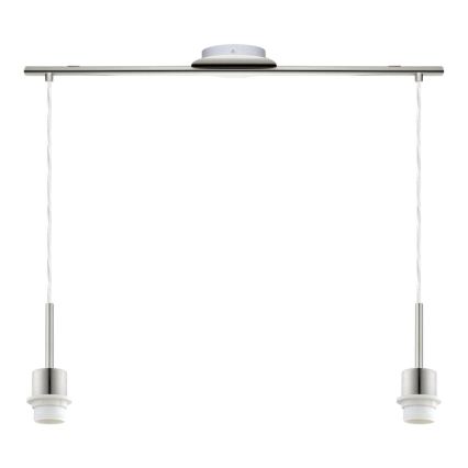 Brilagi - LED Lustr na lanku NUBILA 2xE27/60W/230V bílá
