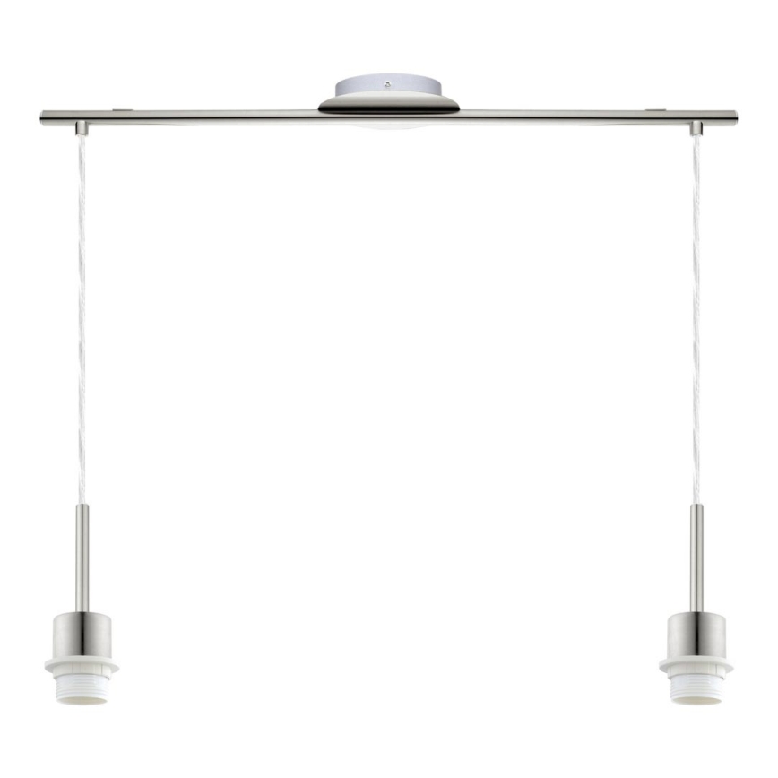 Brilagi - LED Lustr na lanku NUBILA 2xE27/60W/230V černá