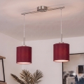 Brilagi - LED Lustr na lanku NUBILA 2xE27/60W/230V pompejská červená