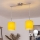 Brilagi - LED Lustr na lanku NUBILA 2xE27/60W/230V žlutá