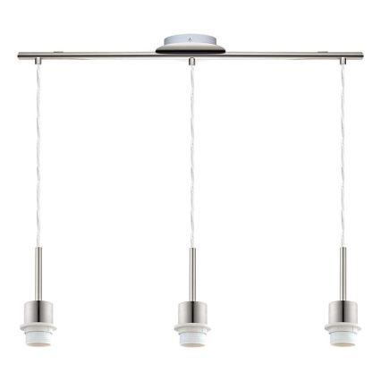 Brilagi - LED Lustr na lanku NUBILA 3xE27/60W/230V antracit