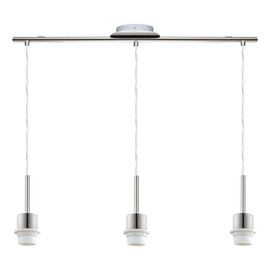 Brilagi - LED Lustr na lanku NUBILA 3xE27/60W/230V černá