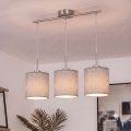 Brilagi - LED Lustr na lanku NUBILA 3xE27/60W/230V šedá