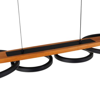 BRILAGI - LED Lustr na lanku PLANK LED/35W/230V 4000K 30x100 cm dřevo