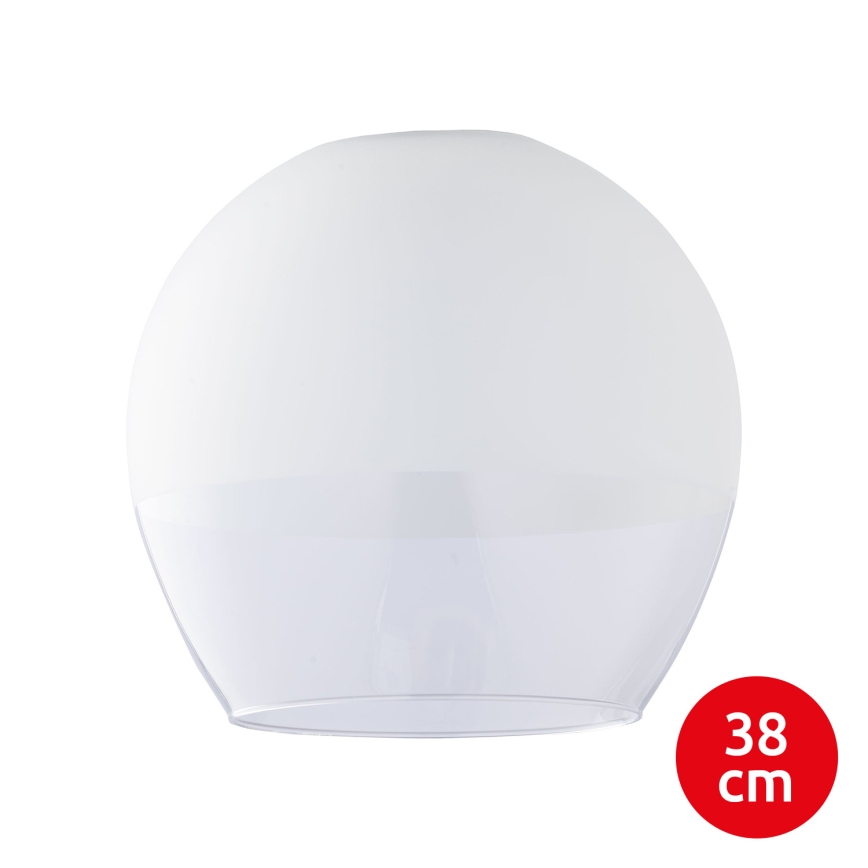 BRILAGI - LED Lustr na lanku RETRO GLASS 1xE27/60W/230V matný chrom/bílá