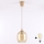 Brilagi - LED Lustr na lanku RETRO GLASS 1xE27/60W/230V pr. 14 cm béžová/kouřová hnědá