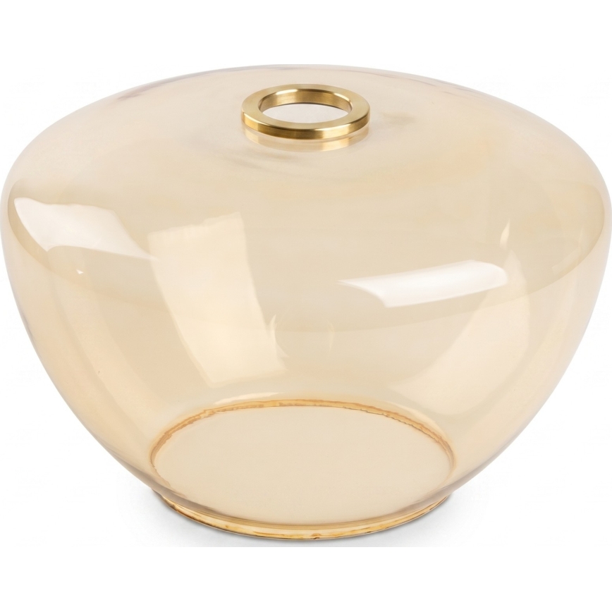 BRILAGI - LED Lustr na lanku RETRO GLASS 2xE27/40W/230V černá/kouřová béžová