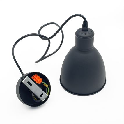 Brilagi - LED Lustr na lanku RIDDY 1xE27/60W/230V černá