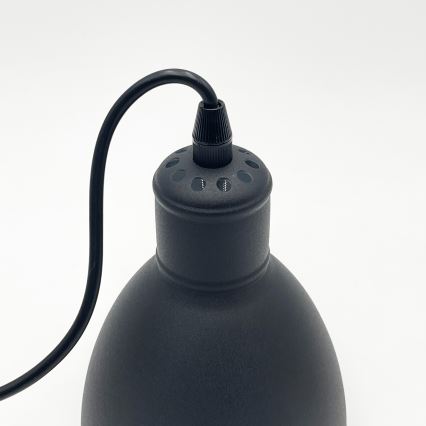 Brilagi - LED Lustr na lanku RIDDY 1xE27/60W/230V černá