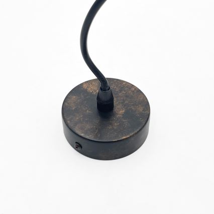 Brilagi - LED Lustr na lanku RIDDY 1xE27/60W/230V měděná/patina