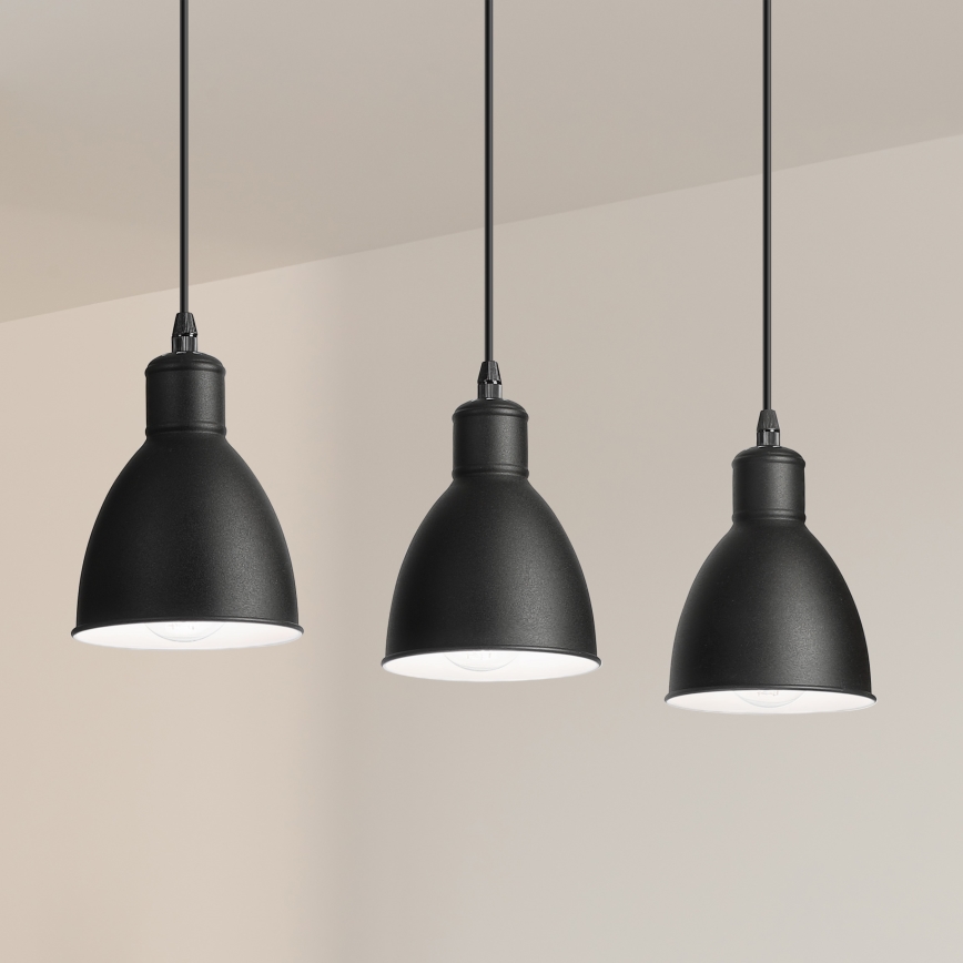 Brilagi - LED Lustr na lanku RIDDY 3xE27/60W/230V černá