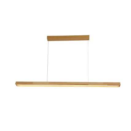 Brilagi - LED Lustr na lanku UMEA WOOD LED/30W/230V 120 cm kaučukovník