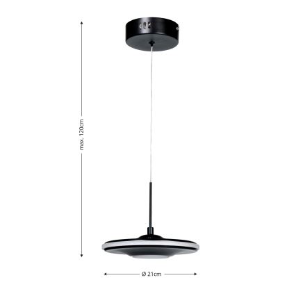 Brilagi - LED Lustr na lanku VERANO LED/15W/230V