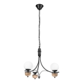 Brilagi - LED Lustr na řetězu COTTAGE 3xG9/40W/230V buk/bílá