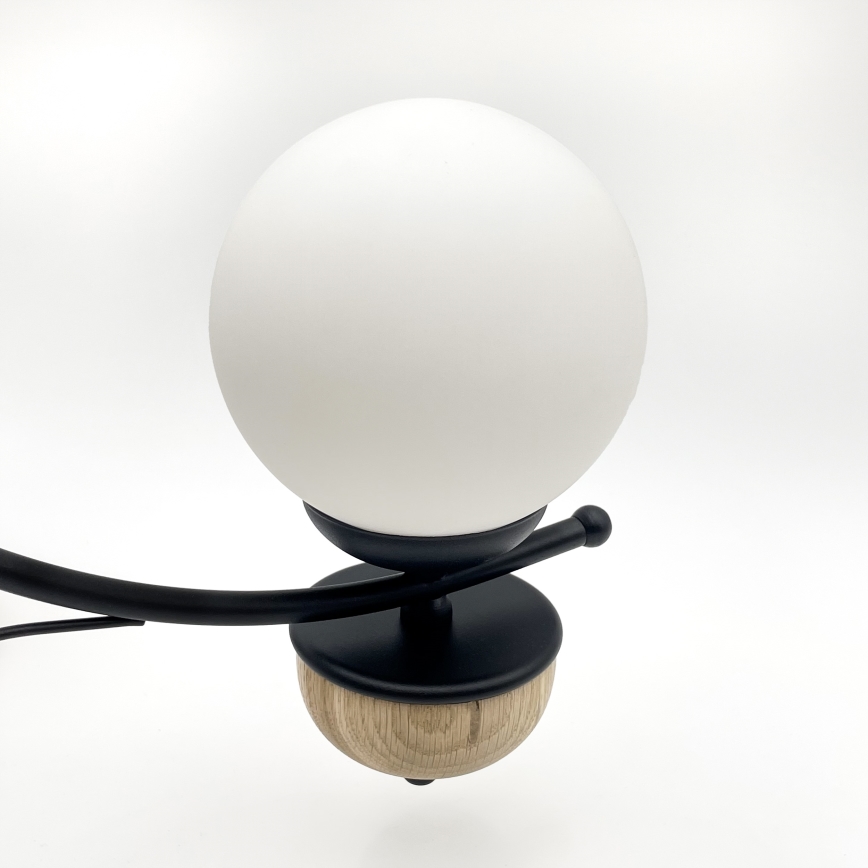 Brilagi - LED Lustr na řetězu COTTAGE 3xG9/40W/230V dub/bílá