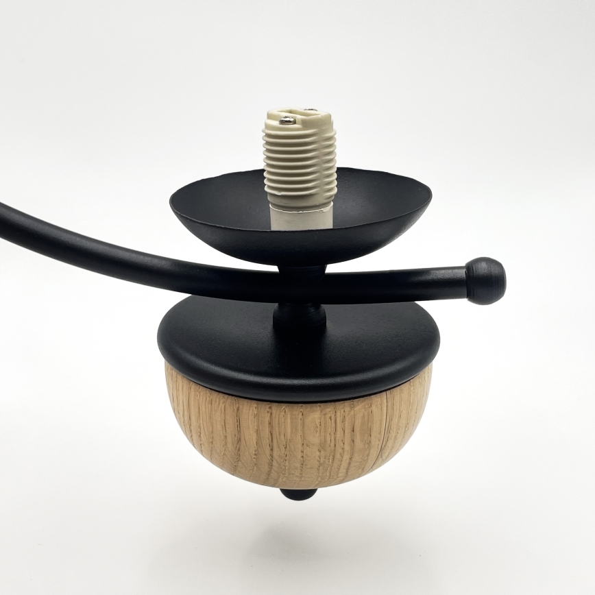 Brilagi - LED Lustr na řetězu COTTAGE 3xG9/40W/230V dub/bílá