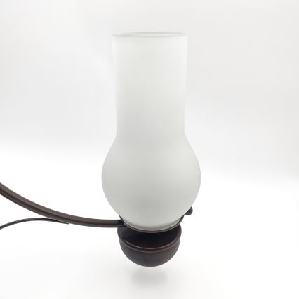 Brilagi - LED Lustr na řetězu COTTAGE 5xE14/40W/230V dub/bílá