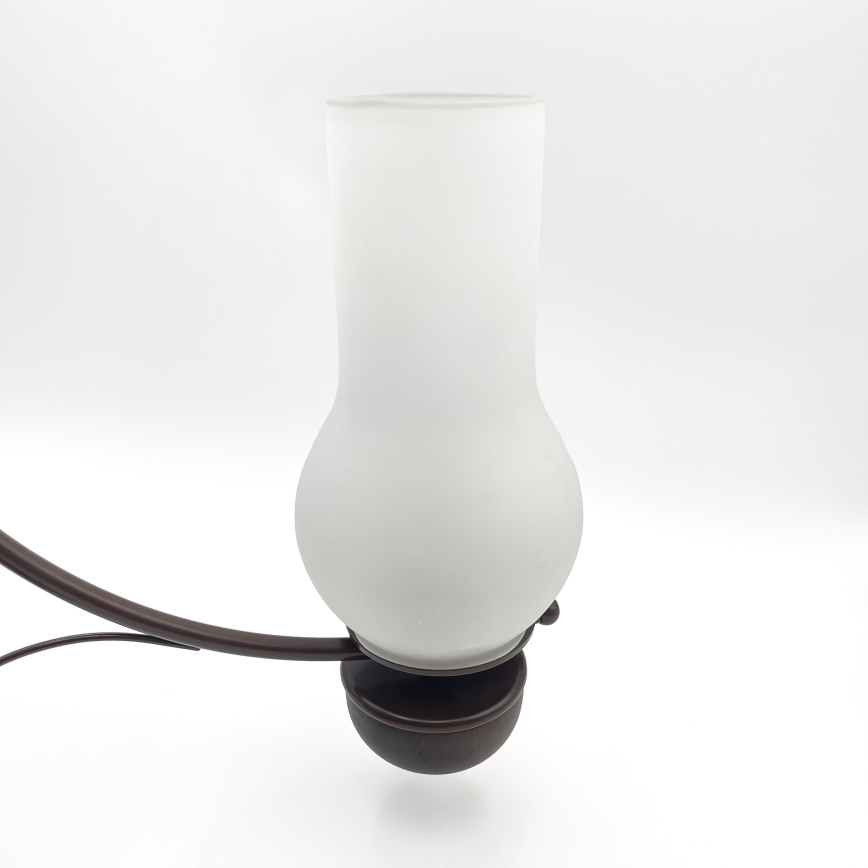 Brilagi - LED Lustr na řetězu COTTAGE 5xE14/40W/230V dub/bílá