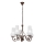 Brilagi - LED Lustr na řetězu COTTAGE 5xE14/40W/230V hnědá/bílá