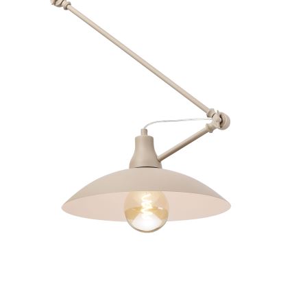 Brilagi - LED Lustr na tyči IRONBEAM 1xE27/60W/230V béžová