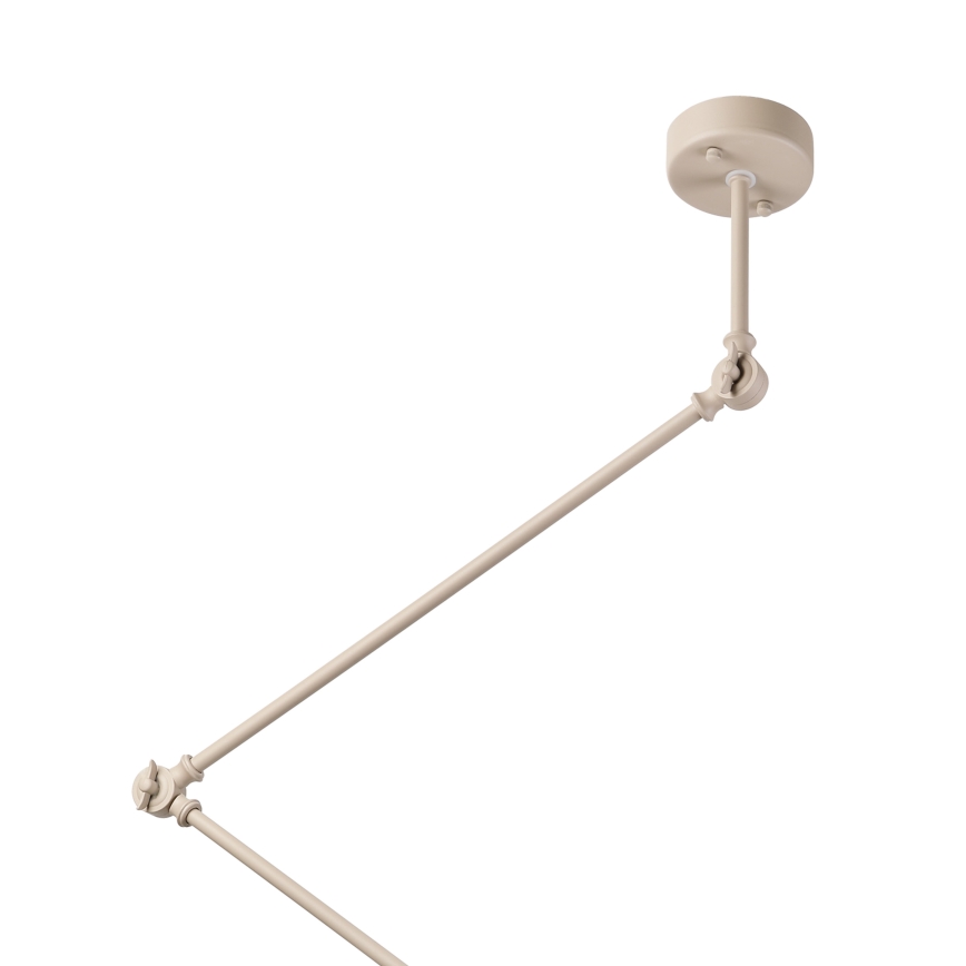 Brilagi - LED Lustr na tyči IRONBEAM 1xE27/60W/230V béžová