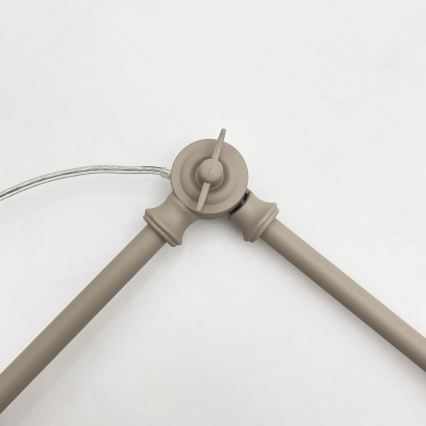 Brilagi - LED Lustr na tyči IRONBEAM 1xE27/60W/230V béžová