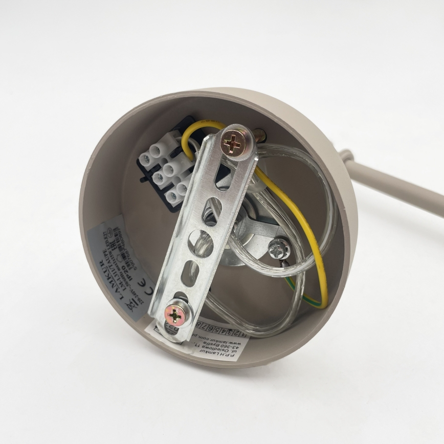 Brilagi - LED Lustr na tyči IRONBEAM 1xE27/60W/230V béžová
