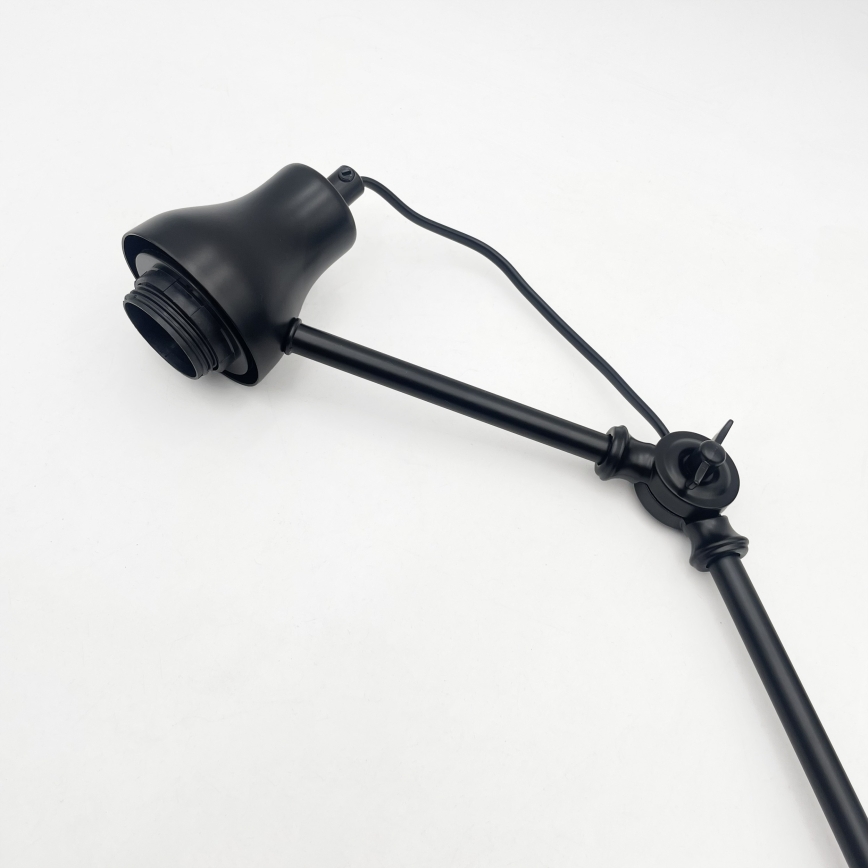 Brilagi - LED Lustr na tyči IRONBEAM 1xE27/60W/230V černá