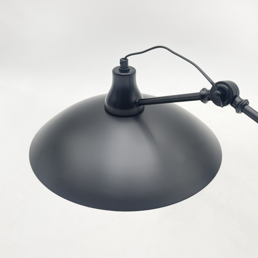 Brilagi - LED Lustr na tyči IRONBEAM 1xE27/60W/230V černá