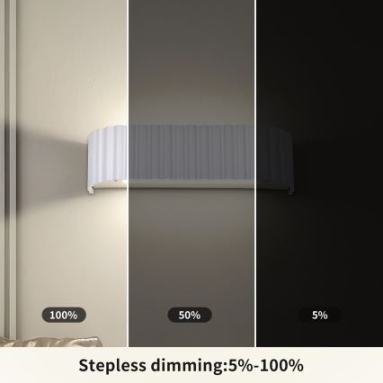 BRILAGI - LED Nástěnné svítidlo FALCON MODERN LED/10W/230V 30 cm 3000/4500/6000K bílá