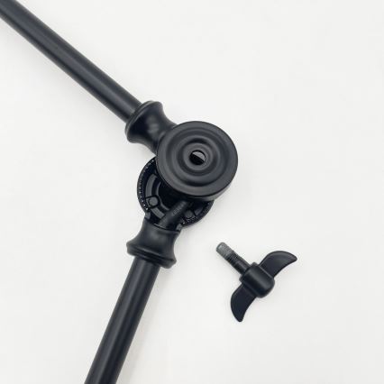 BRILAGI - LED Nastavitelný lustr na tyči IRONBEAM 1xE27/60W/230V černá