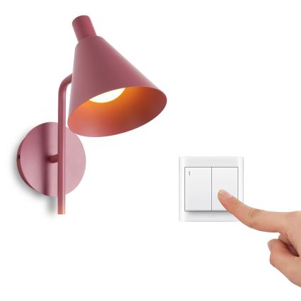 Brilagi - LED Nástěnná lampa LUCERA LED/3W/230V burgundy