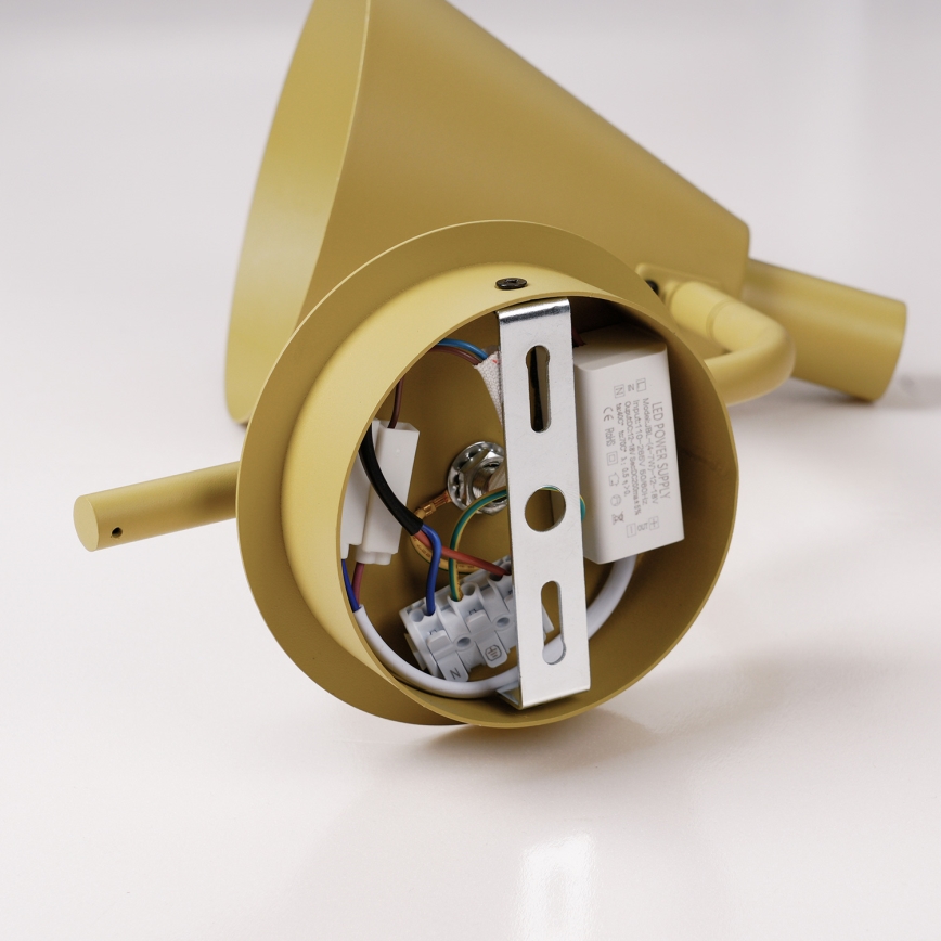 Brilagi - LED Nástěnná lampa LUCERA LED/3W/230V žlutá