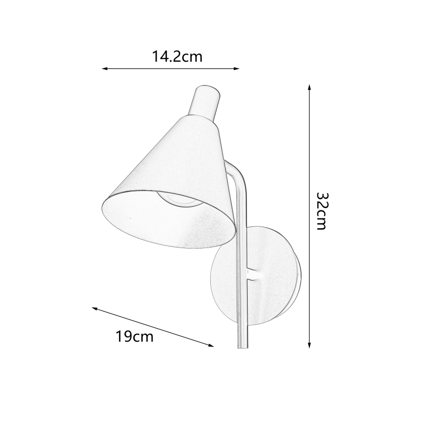 Brilagi - LED Nástěnná lampa LUCERA LED/3W/230V žlutá